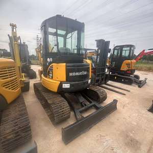 Miniexcavadora usada original importada Komatsu PC50MR PC55MR PC35MR PC30MR PC40MR sobre orugas con alta calidad a la venta - Product Image 4