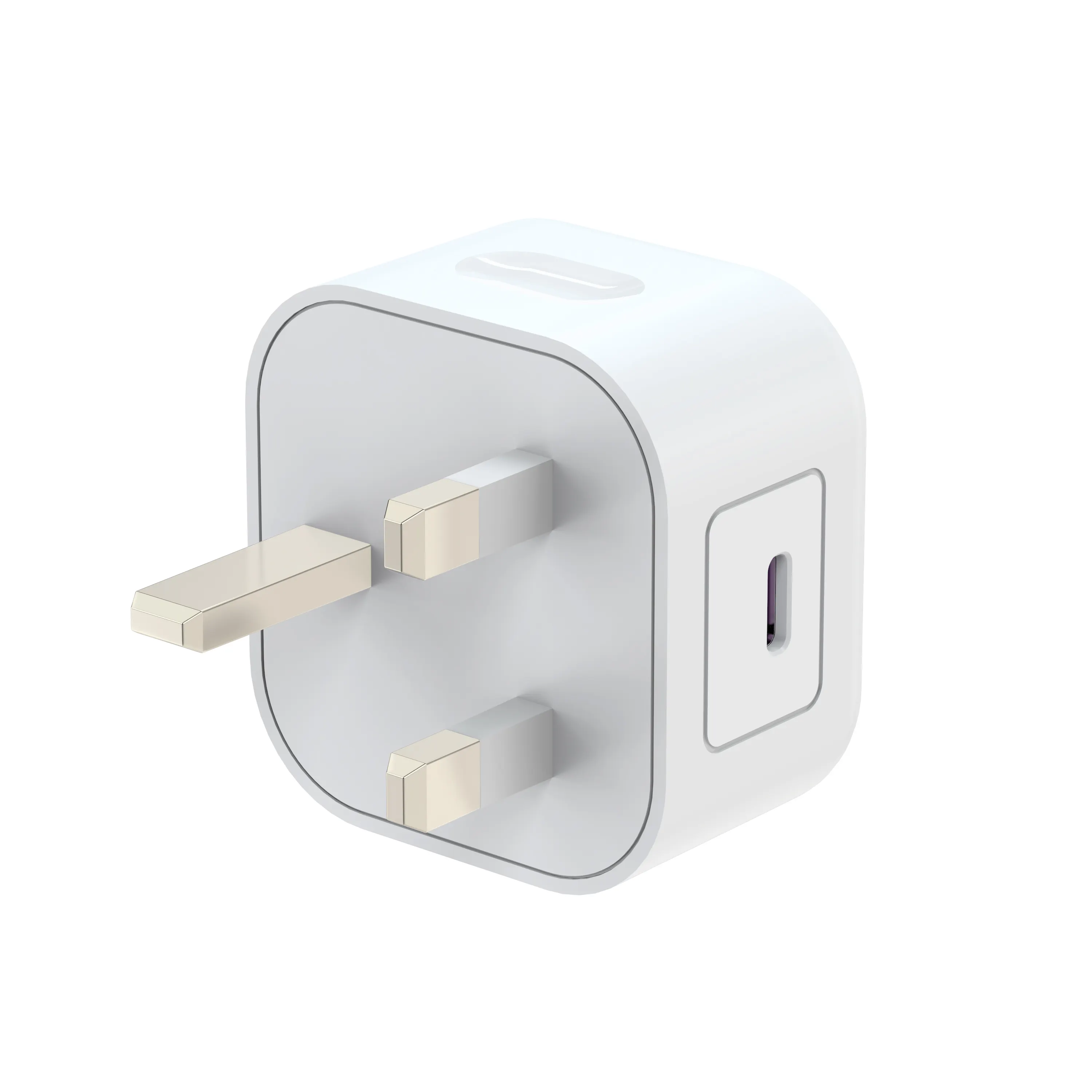 Adaptateur de chargeur rapide portable Type-c 5V/3A pour chargeurs de téléphones portables avec UKCA au Royaume-Uni