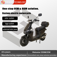 Speciale Aanbieding Groothandel SHENGGE Commuter E-Motorfiets 60V 800W 10-inch Band E-mark Goedgekeurd Schijfrem 45-55km/u