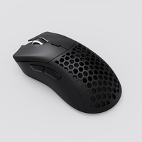 Ratón para Juegos de Latencia Ultrabaja con Frecuencia de Actualización de 8K, Ratón Ergonómico Inalámbrico para Esports con Sensor Óptico y Interruptores Ópticos para PC