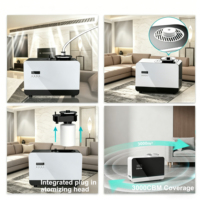 Diffuseur d'arômes intelligent pour espaces moyens et grandes pièces, en métal, plat, avec logo laser gratuit, DC12V 14W, pour HVAC