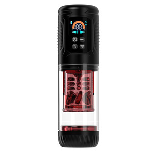 Copa de Masturbación Masculina Automática Telescópica Giratoria con Vibración, Multifuncional, Impermeable, de TPE, Masajeador Personal para Adultos - Product Image 6