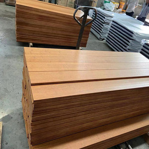Pavimento in bambù moderno per esterni, spazzolato, antiscivolo, in bambù intrecciato carbonizzato, a spina di pesce, composito, per decking da giardino - Product Image 4