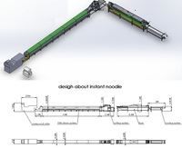 Ligne de production industrielle automatique de nouilles instantanées, équipement de transformation à petite échelle, fabricant direct