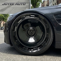 Jantes en alliage forgé personnalisées, monobloc, noir brillant, aérodynamiques, 20, 21, 22, 23 pouces, 5x112, 5x120 pour Mercedes GLS450 GLE53