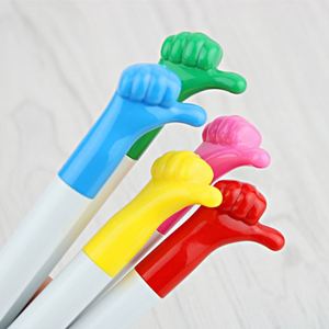 Bolígrafo de Plástico Promocional con Logotipo Personalizado por Sublimación, con Gestos de Mano, Barato al por Mayor - Product Image 6