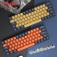 Yeaibo 63 pas cher bon avec étui de protection keycap ducky gagner prix barebones vgn inalambrico mignon wooting he clavier mécanique