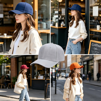 Casquette de baseball en coton personnalisée, broderie 3D, boucle métallique, style sport, chapeau de soleil réglable avec logo frontal pour hommes et femmes, idéale pour l'extérieur