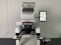 Machine à broder à usage domestique à grande vitesse DDP 12-15 aiguilles informatisées d'occasion pour les imprimeries moteur neuf