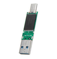 Chip USB C Port 3.0 Versi Gelang Setengah Jadi Tanpa Casing 4GB 8GB 16GB 32GB 64GB Chip USB Stick