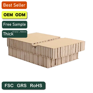 Cường độ nén cao bao bì tổ ong Hội Đồng Quản trị linh hoạt độ dày đôi bọc giấy tờ cho <span class=keywords><strong>Pallet</strong></span> cơ sở hỗ trợ - Product Image 2