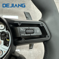Volant en cuir noir en fibre de carbone pour Porsche Panamera Cayenne Macan Taycan Boxster Cayman 996 997 911.2 958 718 911 918