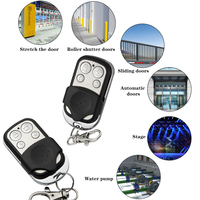 Control Remoto Universal para Puerta de Garaje de 433.92MHz, Llave de Clonación de 4 Botones para Abridor de Puerta Eléctrica, Duplicador de Llaves de Repuesto