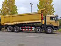 Самосвал SHACMAN X3000 с механической 12-ступенчатой коробкой передач, тяжелой осью на 16 тонн и шинами 12.00R20 для рынков Конго и Нигерии