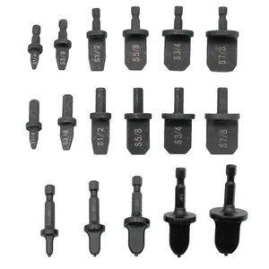 6-Piece Copper Tube Expander <b>Reamer</b> Electric Expansion Head air Conditioner Maintenance Tool Set - Product Image 1