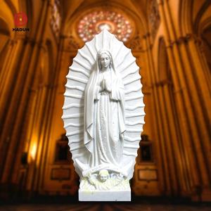 Statue <span class=keywords><strong>de</strong></span> Notre-Dame <span class=keywords><strong>de</strong></span> <span class=keywords><strong>Guadalupe</strong></span> en marbre Sculpture Vierge Religieuse Catholique personnalisée - Product Image 2
