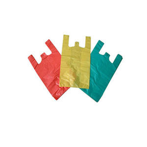 Sacs en plastique personnalisés pour T-shirts, gilets, sacs d'épicerie, sacs de nourriture, sacs en plastique rouge pour produits alimentaires, sacs de courses en plastique en rouleau - Product Image 3