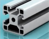 Perfil de Extrusión de Aluminio con Recubrimiento de Zinc Industrial, Fabricado en China, Ranura en T para Decoración de Paredes y Pisos, Duradero, Resistente al Agua, de Alta Calidad