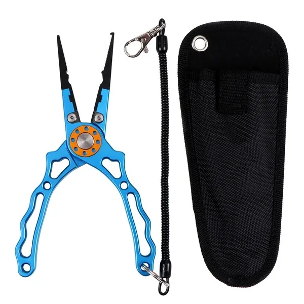 So-Easy Fishing Equipment CNC aleación multifuncional Lanyard hook remover alicates inoxidable herramientas pesca aluminio alicates Set