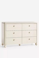 Commode à six tiroirs en bois de nouvelle conception personnalisée en usine 2025
