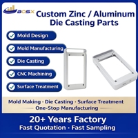 Boîtier en aluminium BOSX OEM A380 pour balance électronique et dispositif de pesage, pièces de précision personnalisées avec passivation, services de fonderie de zinc