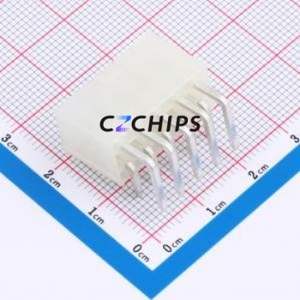 WAFER-WTB4.2-10PWZ Wire-to-Board Pin Header Bent Lead Through Hole,P=4.2mm 2x5P 4.2mm Right Angle Insert Mini-Fit (MX 4.2) - Product Image 2