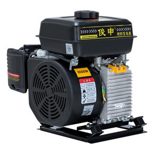 Generador de Gasolina Shushin de 5000W Monofásico 48V 60V 72V con Motor Refrigerado por Aire, Extensor de Autonomía para Vehículos Eléctricos - Product Image 1