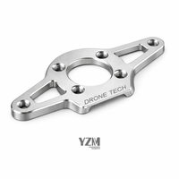 Braket Dudukan Motor Stepper Aluminium CNC NEMA 17 23 Penyangga Motor untuk Printer 3D dan Suku Cadang Mesin Otomasi