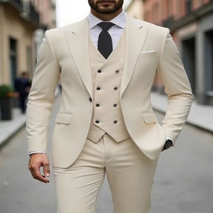 Traje de Hombre al por Mayor, Traje de 3 Piezas Ajustado para Hombre, Chaleco, Traje de Boda, Traje de Graduación, Blazer Formal de Negocios - Product Image 1
