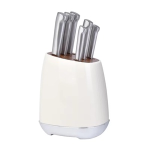 Couteau de Chef de Haute Qualité en Acier Inoxydable à Manche Creux, Ensemble de Couteaux de Cuisine Inclus - Vente Flash - Product Image 6
