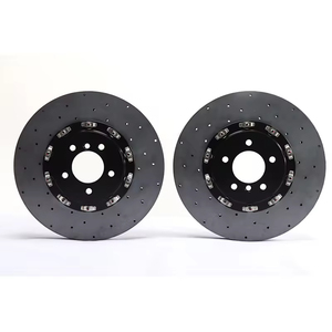 Kit <span class=keywords><strong>de</strong></span> freinage <span class=keywords><strong>de</strong></span> course en céramique carbone <span class=keywords><strong>rouge</strong></span> personnalisé à 6 pistons pour Tesla Model S Plaid Mazda CX-5 Porsche Carrera 997 ACR50 - Product Image 4