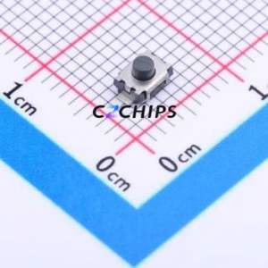 TD-1185SN-2.5H-250 Tactile Switch SMD Switch Single Pole Single Throw Round Button 2.5N Vertical Mount - Product Image 1