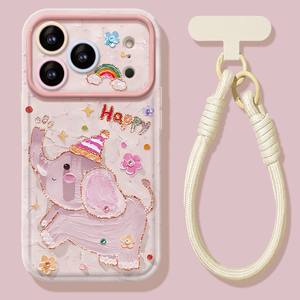 Coque de téléphone portable en TPU avec impression d'éléphant et motif œil de pupille, avec ouverture pour appareil photo, pour iPhone 7 8 X Xr Xs 11 12 13 14 15 16 17 Pro Max - Product Image 5