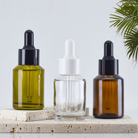 Flacons compte-gouttes en verre à épaule inclinée résistants aux UV de qualité supérieure pour l'emballage d'huiles essentielles – Vente en gros 15ml 30ml 60ml 125ml