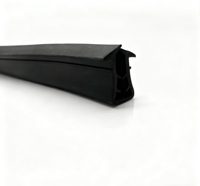 Irregular Black PVC Modern <strong>Sealing</strong> <strong>Strip</strong> for Kitchen and Guest Room Wooden <strong>Doors</strong> Waterproof <strong>Best</strong> Selling