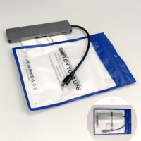 Lector de Tarjetas Rápido USB C 5 en 1 Justlink, UHS II SD4.0 CF MS, Lector USB C TF4.0 Portátil, Compatible con Instalación Externa en Laptop