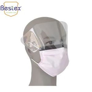 Disposable Surgical Face Mask with Shield Medical Shield Face