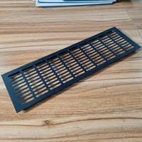 Grille de ventilation en alliage d'aluminium emboutie sur mesure pour équipement de stockage d'énergie, fabrication de tôlerie et estampage