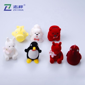 Cute <strong>Penguin</strong> Velvet Ring <strong>Box</strong> Animal Shape Flocking Earring <strong>Box</strong> Hot Sale <strong>Jewelry</strong> Packaging Custom <strong>Jewelry</strong> <strong>Box</strong> Velvet - Product Image 4