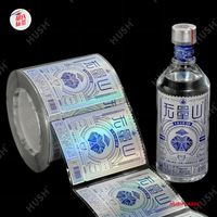 Impresión de Etiquetas Personalizadas para Botellas de Vino, Logotipo, UV Localizado, Textura, Lámina Dorada, Etiquetas de Embalaje para Vino