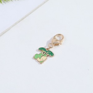 En gros, porte-clés en métal à l'effigie d'animaux de dessin animé mignons, pendentif de clé <span class=keywords><strong>grenouille</strong></span> tendance, pendentif de sac bouton homard 'Love' - Product Image 6
