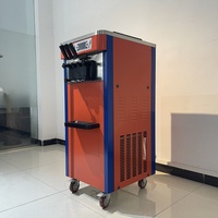 Machine commerciale 26L de crème glacée molle de production élevée par grand CE ETL de congélateur de Gelato de dépassement d'heure certifié. Chocolat aux fruits