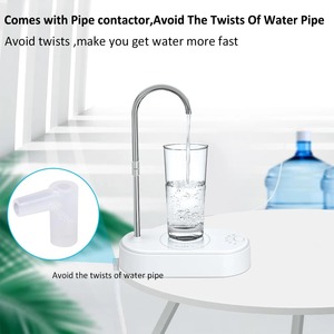 Electric Automatic Drinking Water <b>Pump</b> USB Charge Water Dispenser Bottle <b>Pump</b> Portable Mini Barreled Water Bottle <b>Pump</b> for Home - Product Image 3