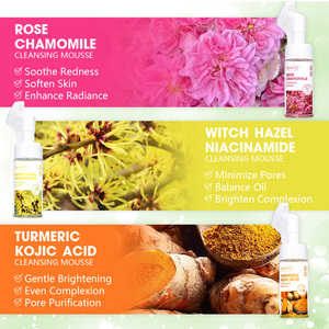 Soin Visage Marque Blanche à l'Acide Salicylique et aux Herbes : Hydratant, Nettoyant Doux, Éclaircissant le <span class=keywords><strong>Teint</strong></span>, Minimise les Pores, Huile Rafraîchissante - Product Image 3