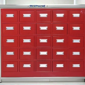 <span class=keywords><strong>Armoire</strong></span> de rangement médicinale épaisse renforcée en acier <span class=keywords><strong>armoire</strong></span> à herbes pour bébé multi-compartiments pour ateliers de <span class=keywords><strong>pharmacie</strong></span> de médecine occidentale - Product Image 4