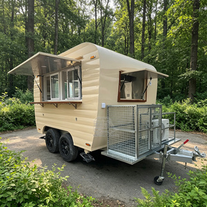 Food Truck Unique à Toit Surélevé, Remorque de Restauration Personnalisée avec Hauteur de Plafond Adaptée - Product Image 1