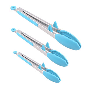 Ensemble de pinces en silicone multifonctionnelles pour cuisine domestique, barbecue, pain et buffet – Collection Hot Home Kitchen <span class=keywords><strong>Cooking</strong></span> Yang Body Parts - Product Image 1