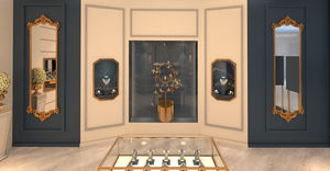 Custom Jewelry Store Interior Design Luxury Marble Jewelry Showcase Jewelry Display Cabinet for Retail Shop - Product Image 2