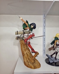 Figurine de collection Attack on Titan <span class=keywords><strong>Mikasa</strong></span> <span class=keywords><strong>Ackerman</strong></span> de 35 cm en stock, jouets pour garçons, figurine d'anime en plastique - Product Image 2