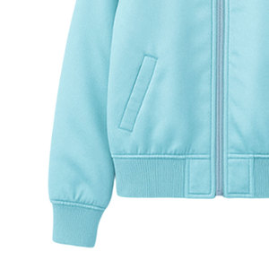 Veste en satin pour homme OEM en gros, col montant en toile, logo avant, tendance, brillante, avec logo personnalisé, plusieurs couleurs et tailles - Product Image 3